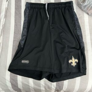 Men’s Medium Under Armor Authentic Combine Saints shorts